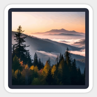 Great Smoky Mountains Sticker